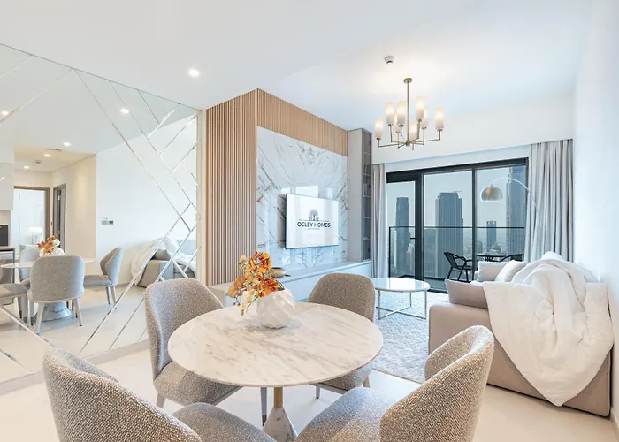 Luxury Home On The 50Th Floor With Full Burj View