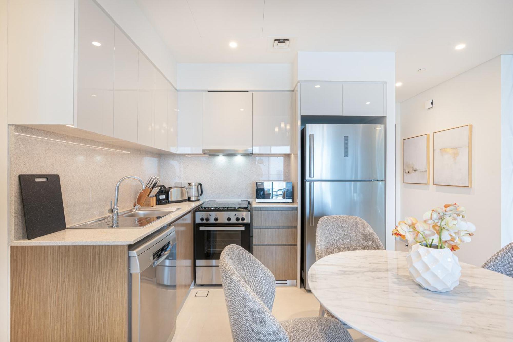 Luxury On The 50th Floor With Full Burj View